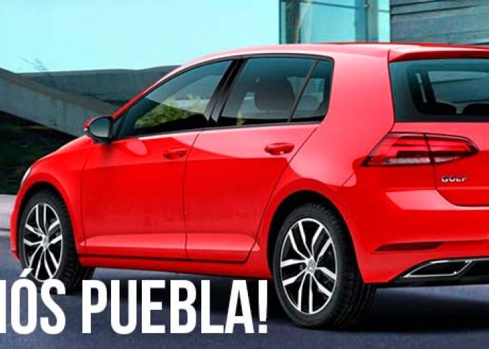 La planta de Volkswagen en Puebla ensambla todas las versiones de Golf, el Golf GTI, el CrossGolf. 