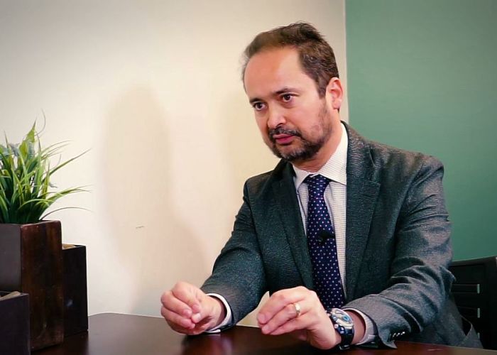 Héctor Villarreal, director general del Centro de Investigación Económica y Presupuestaria, en la entrevista
