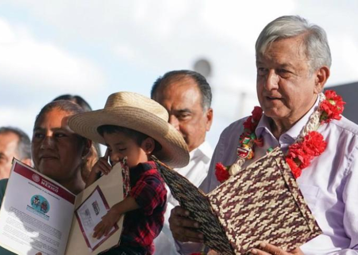 López Obrador en un acto en Tlapa, Guerrero, en enero de 2019 (Foto: Gobierno de México)