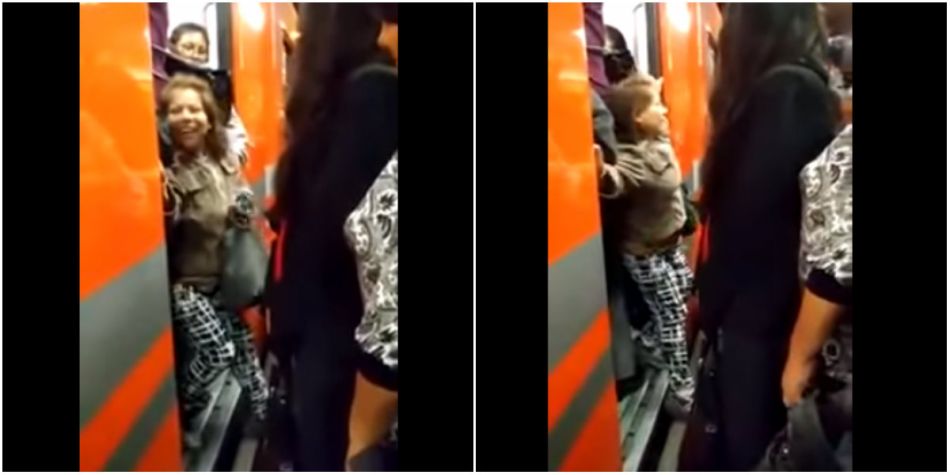 polilla cambiar Premio Surge en vagón del Metro de la CDMX #Ladysiquepo (Video) | Arena Pública