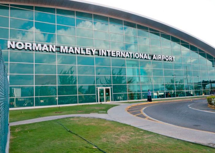 Aeropuerto Internacional Norman Manley, en la ciudad de Kingston, Jamaica.