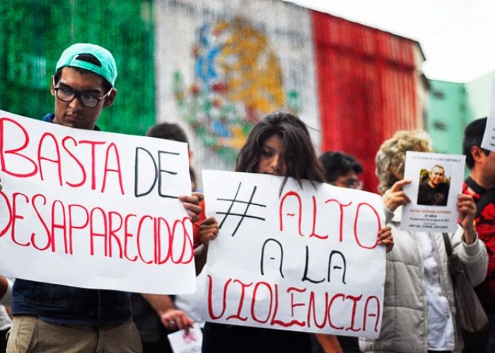 Manifestación en contra de la violencia (Foto: Colectivo la Digna Voz)